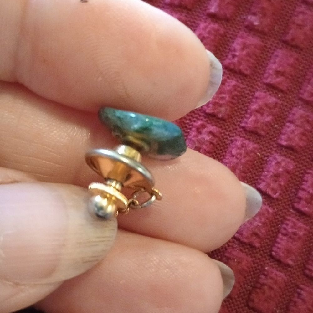 Beautiful Jade tie tack - Picture 3 of 3
